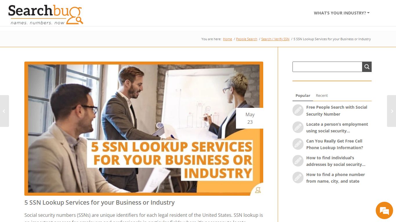 5 SSN Lookup Services for your Business or Industry